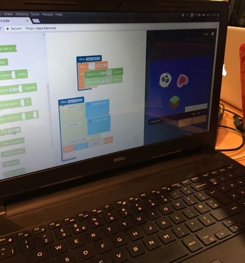 Making an app with Kano